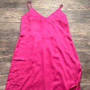 Old Navy Pink Midi Slip Dress – Size L – NWT